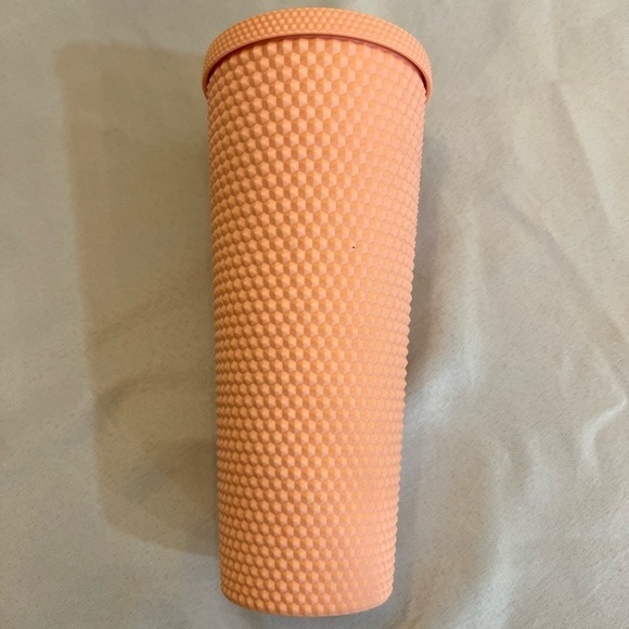 STARBUCKS Light Pink Studded Tumbler, No Straw, Venti 24oz. - Picture 2 of 5